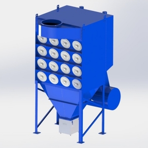廣州橫裝（斜插式）濾筒除塵器
